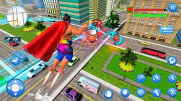 Superhero City Crime Car Game capture d'écran 2