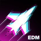 Rhythm Flight: EDM Music Game आइकन