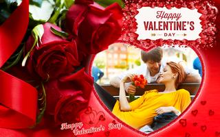 Valentine Day Photo Frames - C पोस्टर