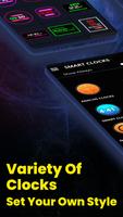 Always on Display Screen Clock Plakat