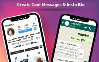 پوستر Chat Style Fonts & Fancy Text