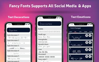 برنامه‌نما Chat Style Fonts & Fancy Text عکس از صفحه