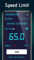 GPS Speedometer, mph Tracker Affiche