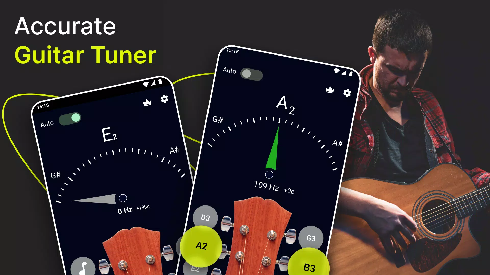 Скачать Guitar Tuner APK Для Android
