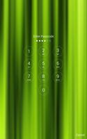 Green Theme HD Lock Screen ảnh chụp màn hình 1