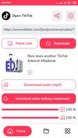 Video Downloader For TikTok الملصق