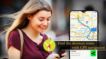 Live Satellite View GPS Maps poster