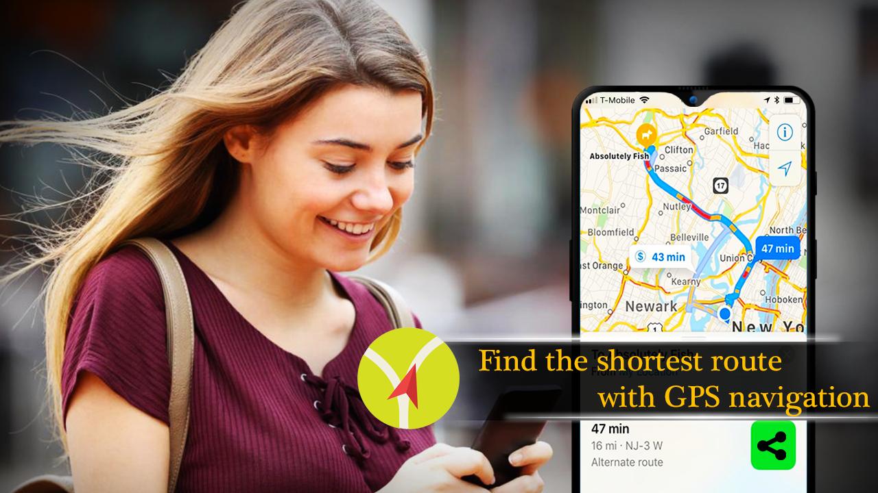 GPS Navigation - Live Traffic Route: Place Finder for Android - APK Download