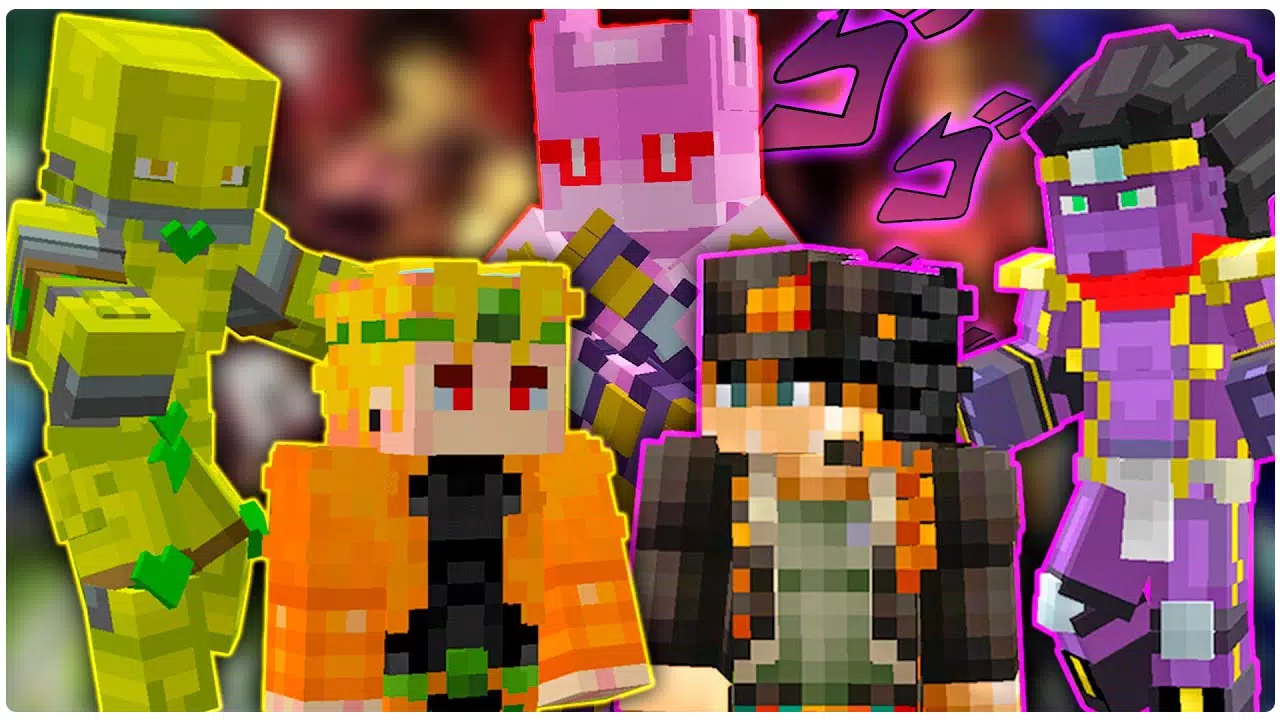 King Crimson - Jojo Part 5 Stand! Minecraft Skin