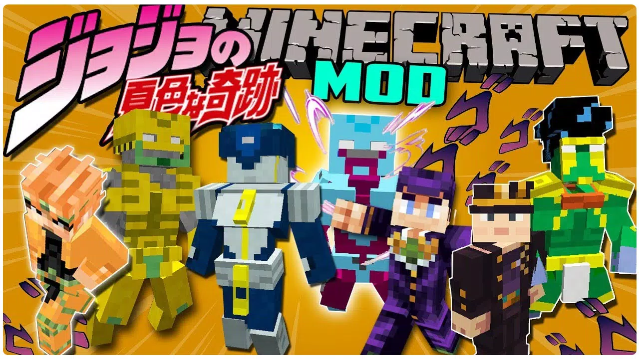 Jojo's Bizarre Adventure Mod Minecraft Mod