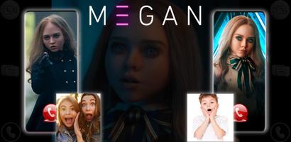 MEGAN Fake video call pro 海报