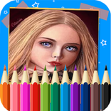 Megan Doll  Coloring Game