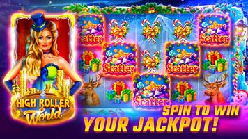 Slots WOW Casino Slot Machine الملصق