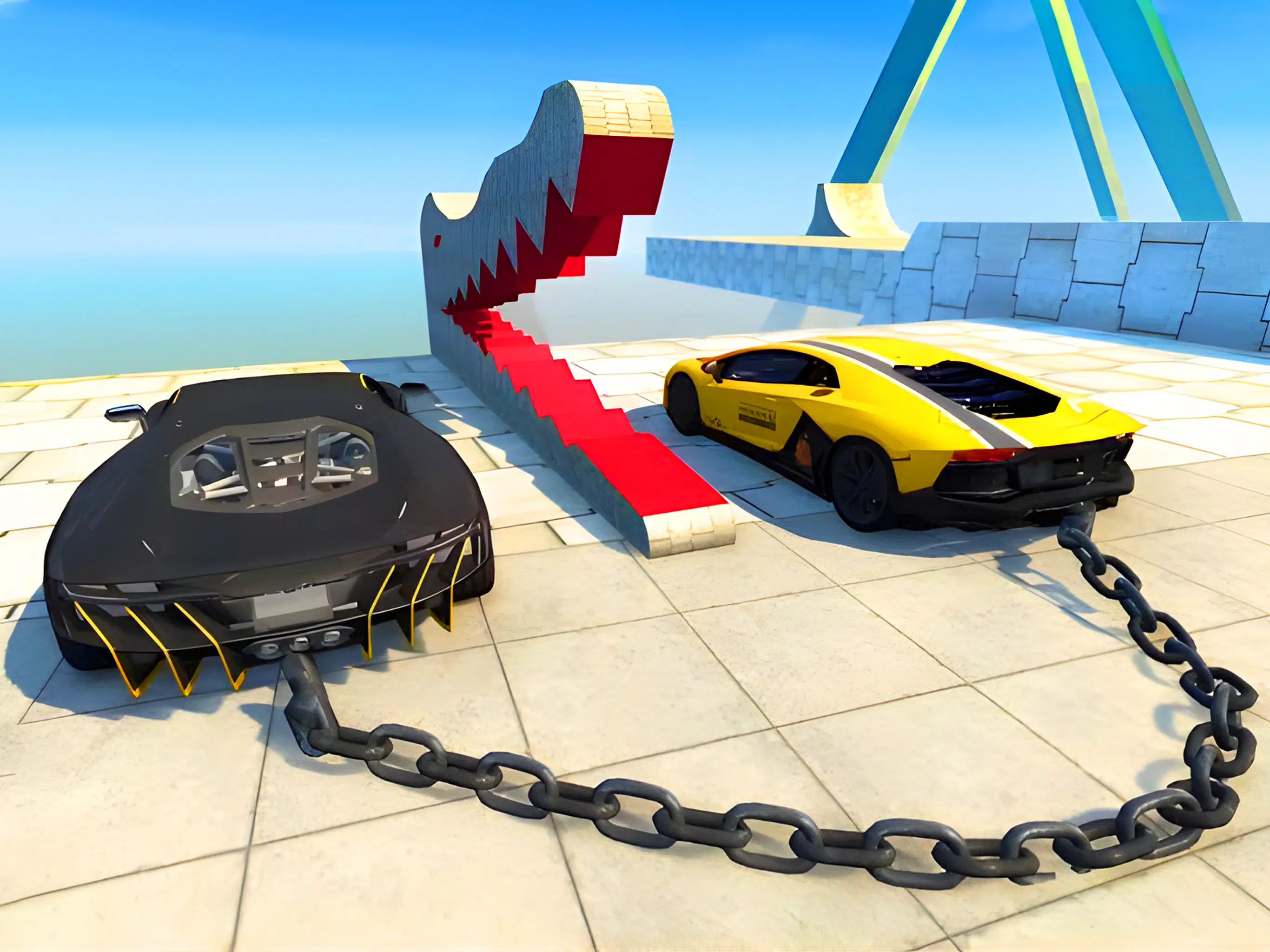 Mega Ramp Car Jumping Stunt Games, Car Crash Games 3D, Crash