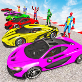 Superhero Car Stunt-Mega Ramp APK