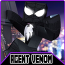 Agent Venom Skin Mod For MCPE APK