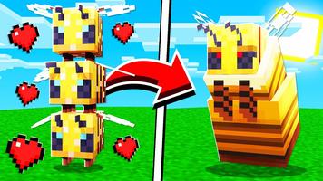 Bee Player Mod For Minecraft imagem de tela 1