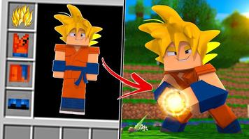 Dragon Saiyan Mod For MCPE تصوير الشاشة 3