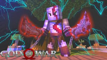 God Of War Skin Mod For MCPE постер