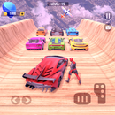 APK Superhero Mega Ramp: Car Games