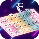 Keyboard Neon Font Style APK
