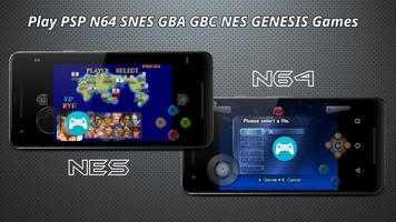 🎮 Guide & Emulator for N64, PSP, SNES, GBA ... 🎮 اسکرین شاٹ 2