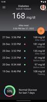 Blood Sugar Diary for Diabetes capture d'écran 1