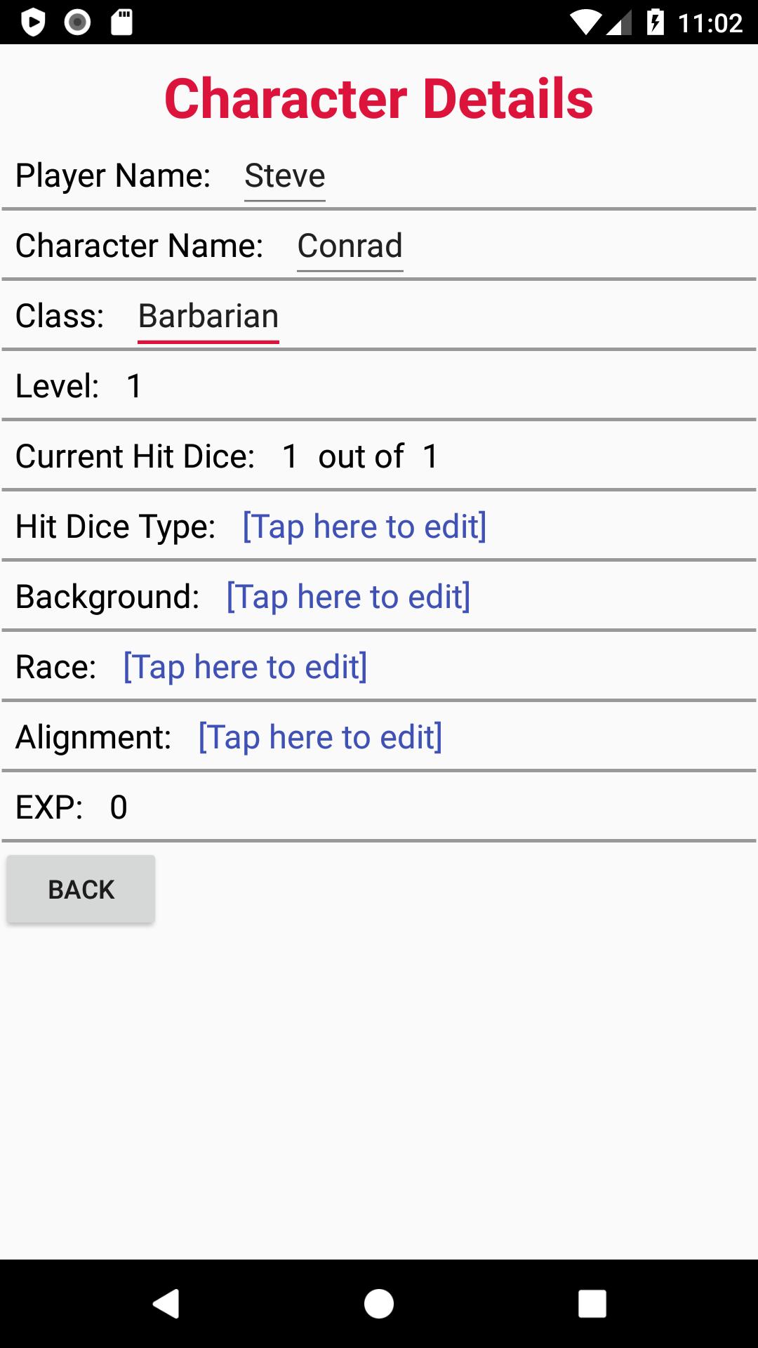 Dnd 5e Character Manager For Android Apk Download