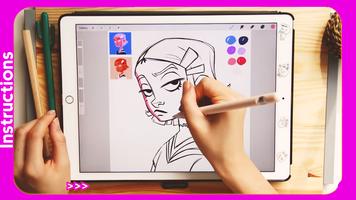 What to Draw on Procreate  - Guide poster