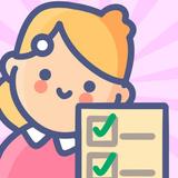 Cross schedule: planner puzzle أيقونة