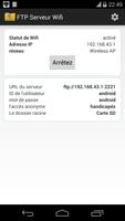 FTP Serveur WiFi capture d'écran 2