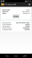 FTP Serveur WiFi capture d'écran 2