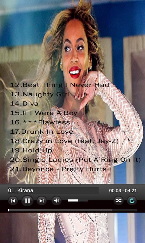 Mp3 - Beyonce Best Songs (21 songs) for Android - APK Download