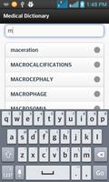 برنامه‌نما Medical Dictionary عکس از صفحه