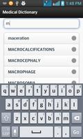 Medical Dictionary اسکرین شاٹ 1