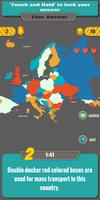 Know Europe Map Quiz Game. Eur poster