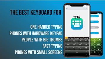 Old T9 Keyboard постер