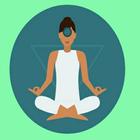 Meditation-helps you in your study and calmness!-icoon