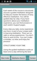 Learn to Meditate 5 Wk Course capture d'écran 3