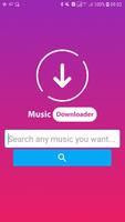 Free music downloader - Any mp3, Any song Affiche