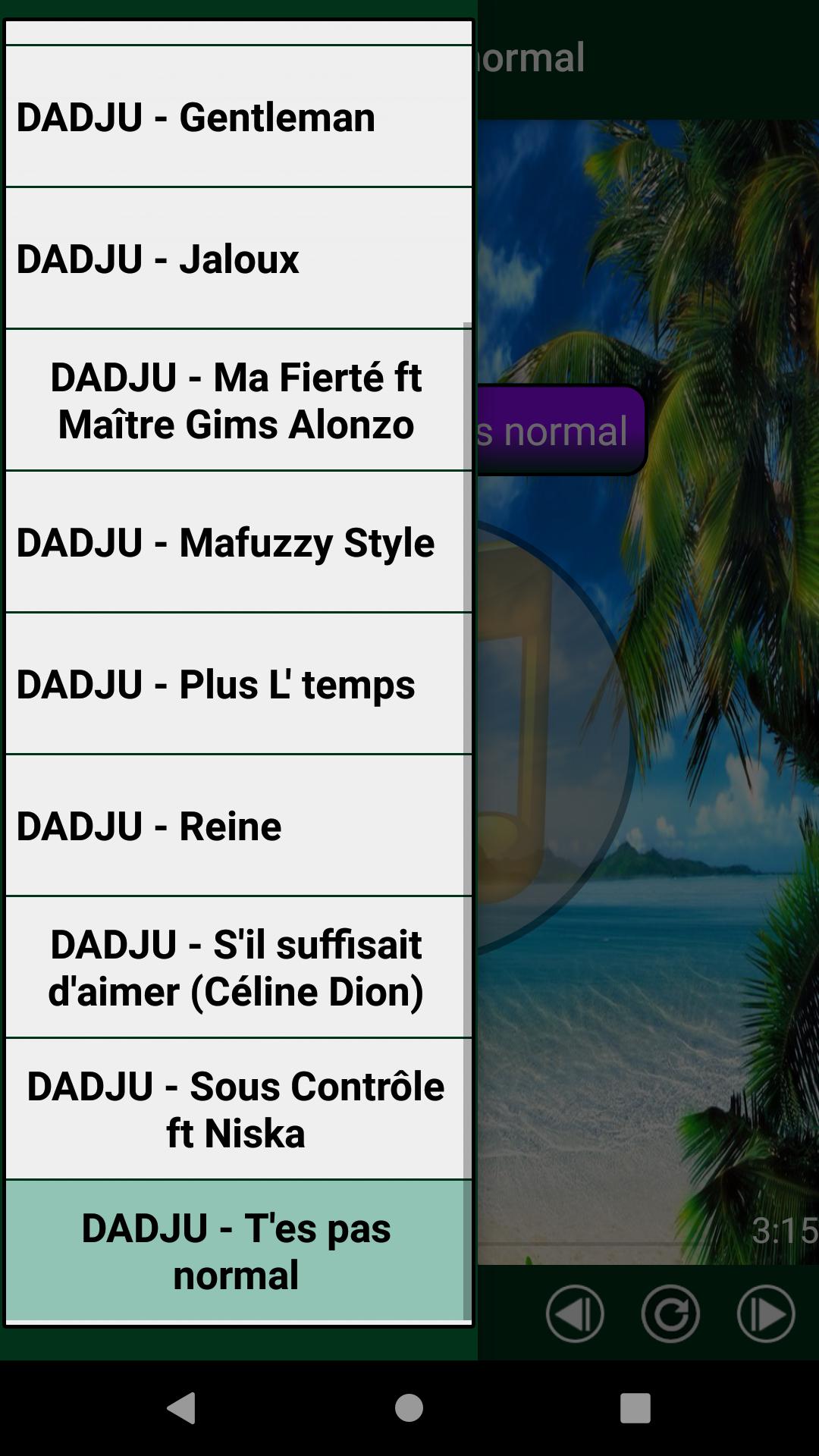 TÉLÉCHARGER TES PAS NORMAL DADJU NORMAL PAS TÉLÉCHARGER DADJU TES