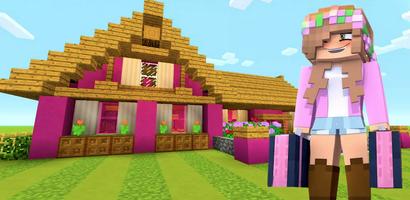 Barbie Pink Mods for Minecraft Affiche