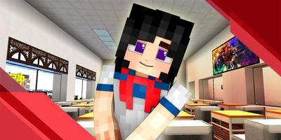 Yandere Sakura Mods Minecraft screenshot 2