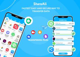 Shareall: File Transfer, Share Affiche