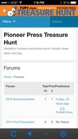 برنامه‌نما Pioneer Press Treasure Hunt عکس از صفحه