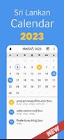 Sri Lankan Calendar 2024 پوسٹر