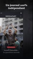 Mediapart, journal indépendant ポスター