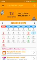 Kalender Jawa plakat