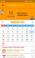 Kalender Jawa Plakat