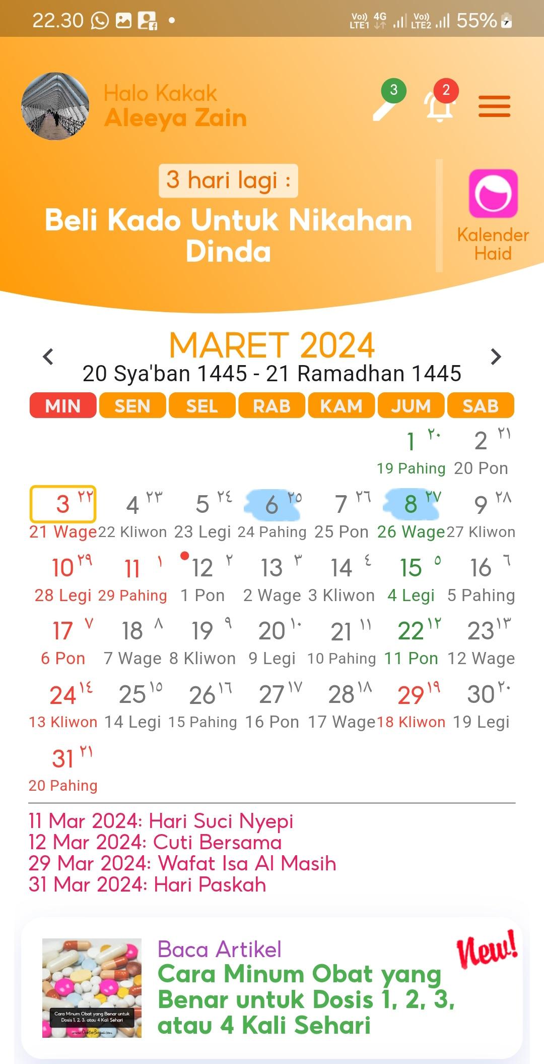 Kalender Haid Saya APK for Android Download Kalender Haid Saya APK for Android Download